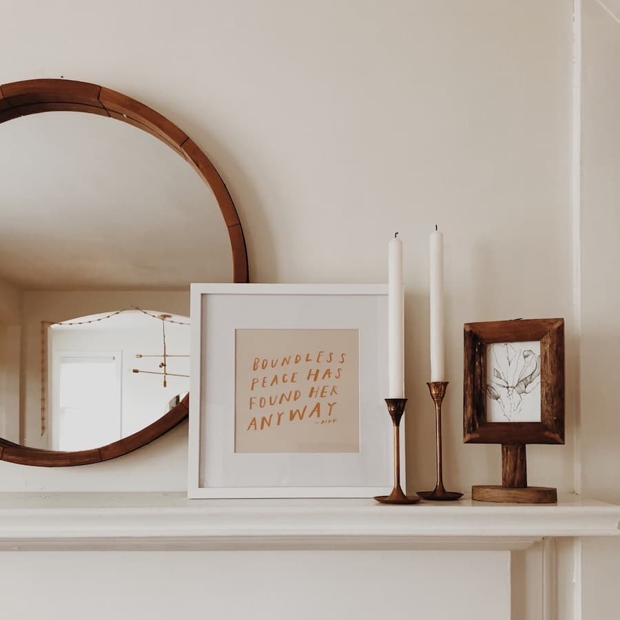 Brushed Brass Picture Frame